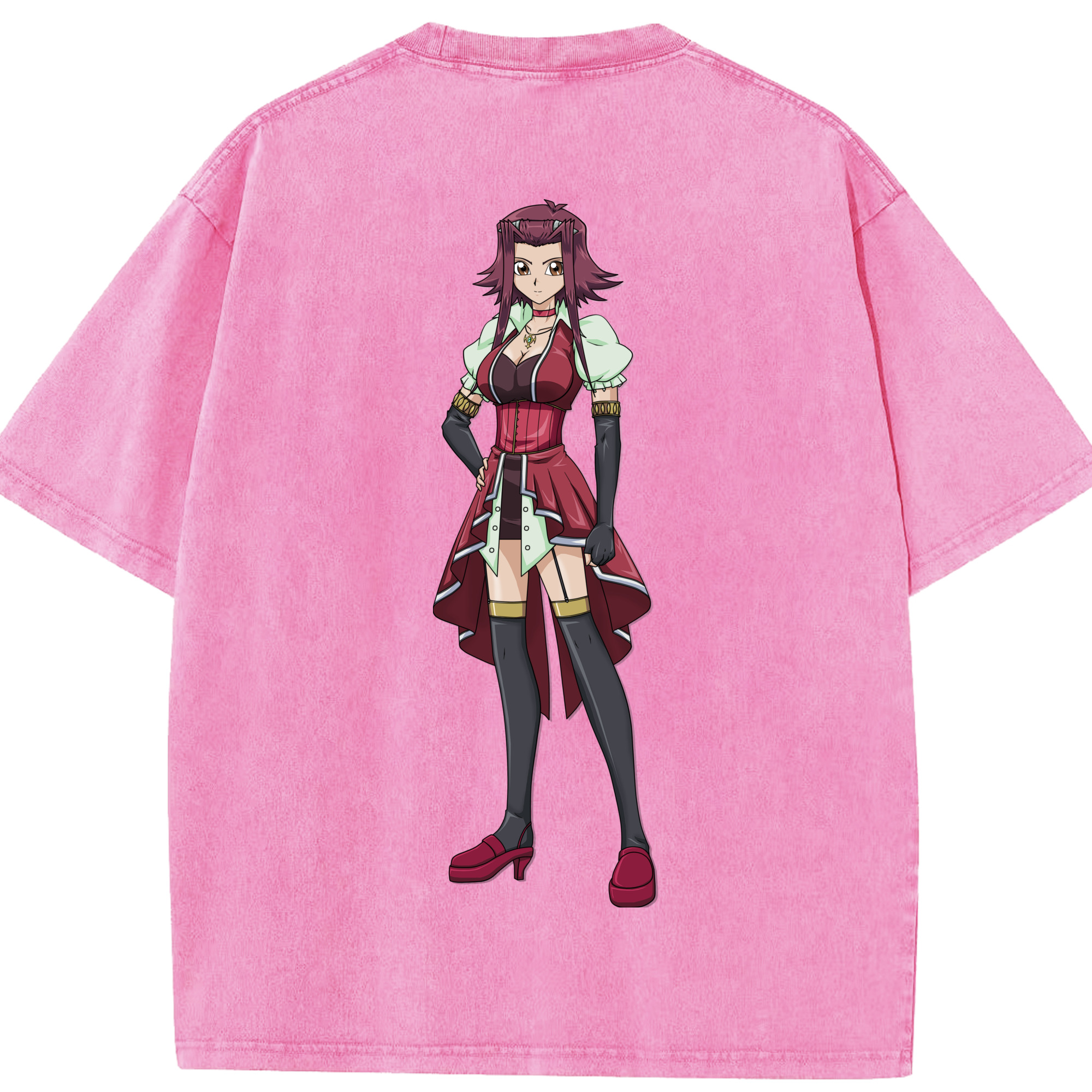 （画像用） 遊☆戯☆王 Yu-Gi-Oh! 綿100% ヴィンテージ風 半袖Tシャツ（背面プリント）